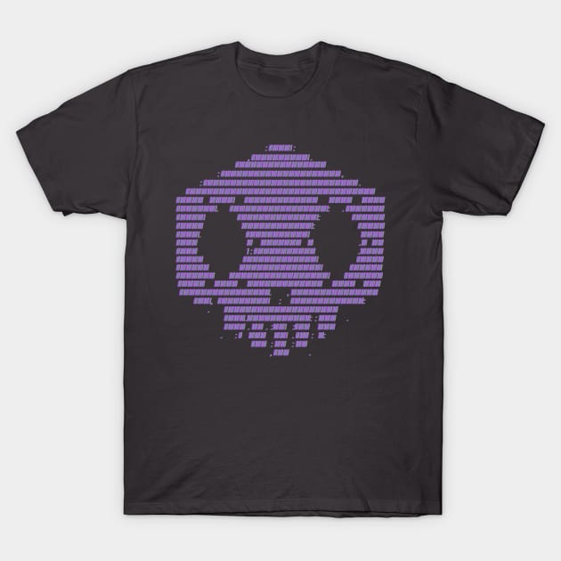 Sombra Binary Neon T-Shirt by kidegg1